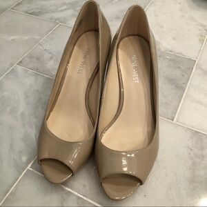 Nine West nude heels